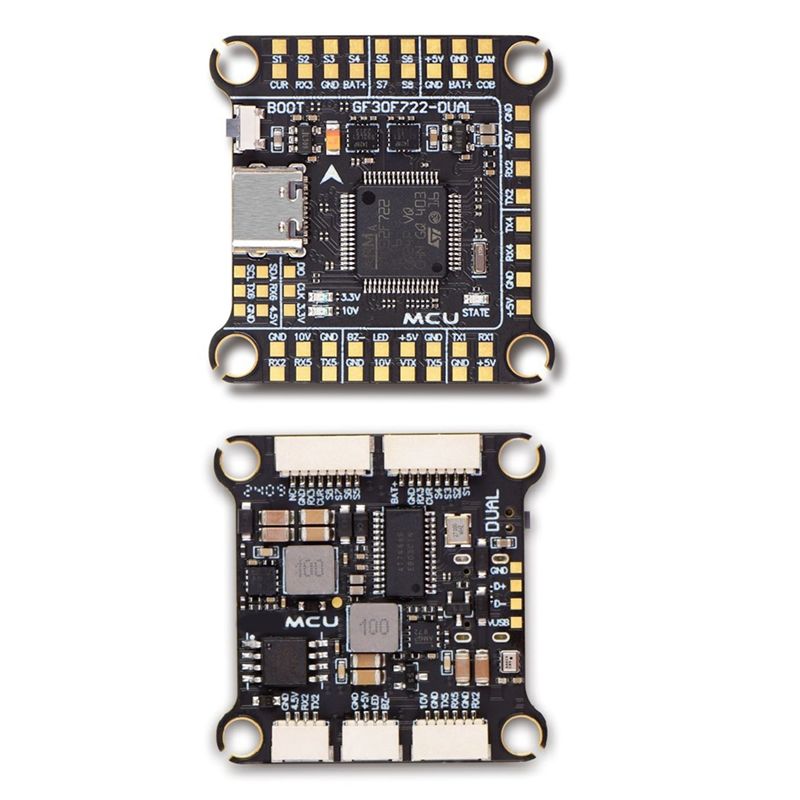 B05C-F7 FC&ESC FPV Stack F722  - огляд і ціна Fpv Drone Flight Controller