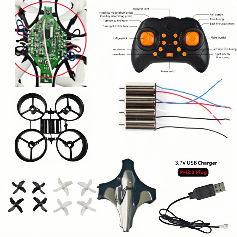 Complete DIY Drone Kit 2.4G 6A - огляд і ціна Fpv Drone Charger